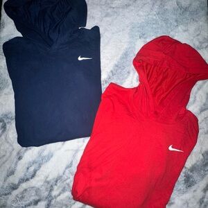 Men’s Nike Dri Fit Long Sleeve Hooded Shirts